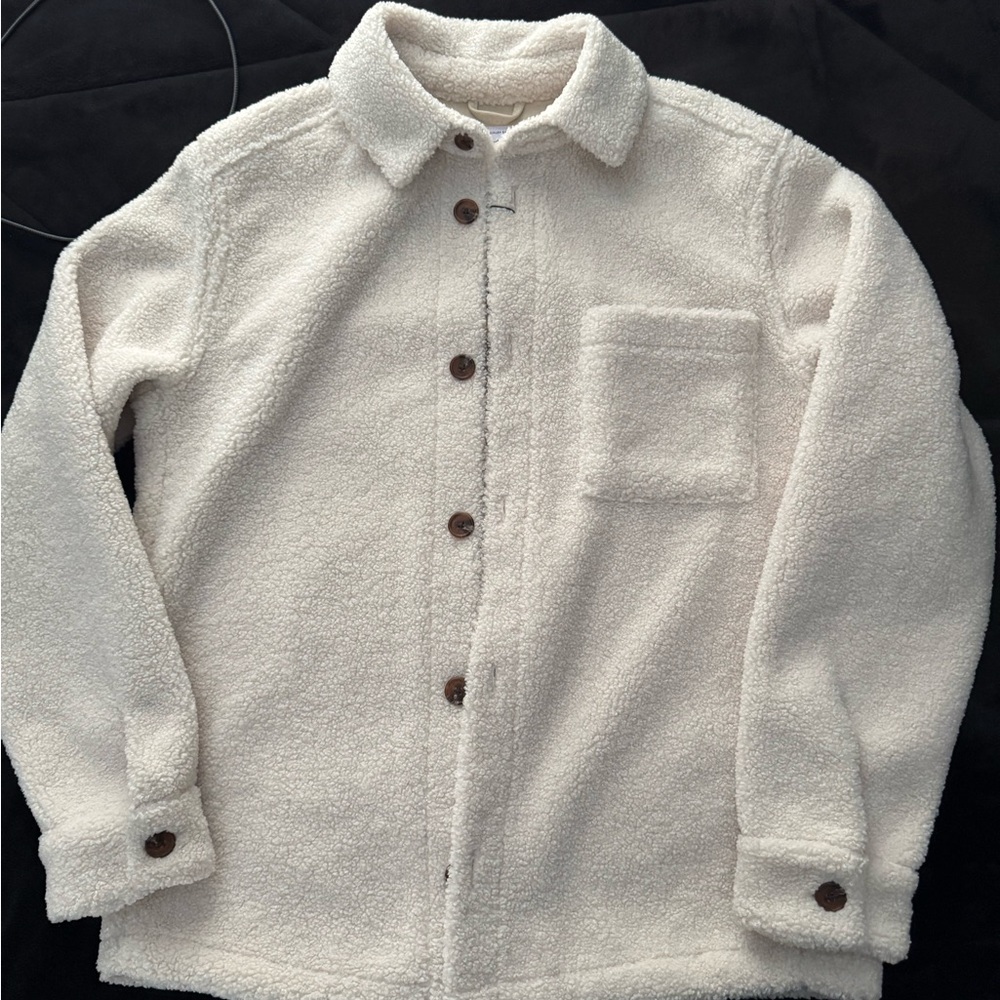 Zara Cream Pea Coat